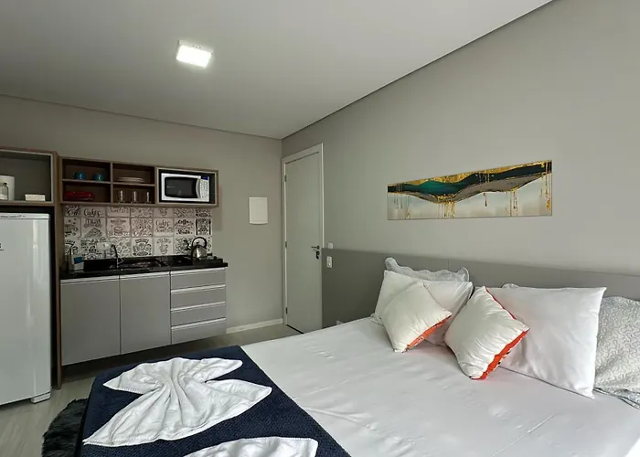 3-Studio Lindamente Decorado! Ideal Para Casal!!!